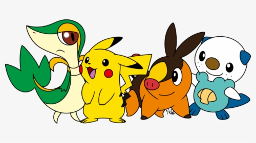 Oshawott Snivy And Tepig , Png Download - Snivy Oshawott Tepig, Transparent Png, Free Download