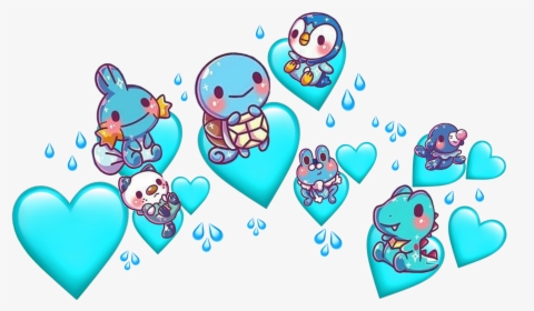 💧wαtєr Tчpє Pσkєmσn 💦 Ínѕpírєd Вч Jєnnílluѕíσn 💕👑 - Heart, HD Png Download, Free Download