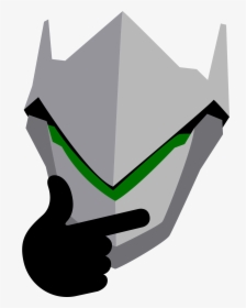 Genji Head Png, Transparent Png, Free Download