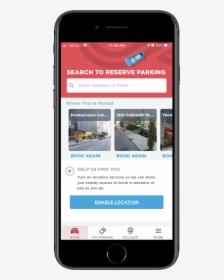 Parkwhiz Location Tracking Request - Iphone, HD Png Download, Free Download