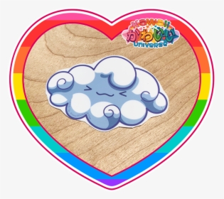 Kawaii Universe Cute Cloud Sticker Pic 01, HD Png Download, Free Download