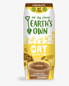 Take This Nut Free Chocolate Oat Milk To Go - Earth's Own Chocolate Oat Milk, HD Png Download, Free Download
