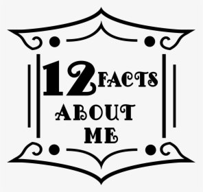 12 Facts About Me Template Poster Board Idea Example, HD Png Download, Free Download