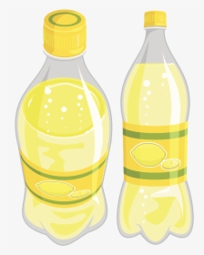 Transparent Water Bottle Clipart Black And White - Plastic Bottle, HD Png Download, Free Download
