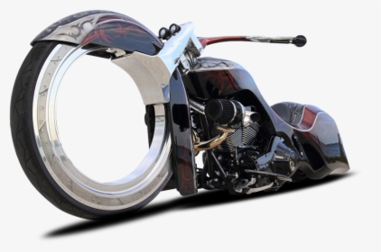 Big Wheel Bagger Motorcycle, HD Png Download, Free Download