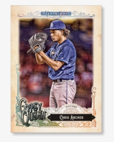 Chris Archer 2017 Gypsy Queen Baseball Base Cards Poster - Pitcher, HD Png Download, Free Download