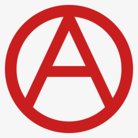 Traditionalanarchysymbol Anar - Anarchy Symbol Red, HD Png Download, Free Download