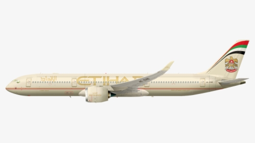 A350xwb-941 Etihad Airways - Etihad Airways .png, Transparent Png, Free Download