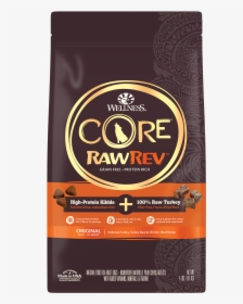 Core Rawrev Original Dog Grain Free - Wellness Core Rawrev Dog Food, HD Png Download, Free Download