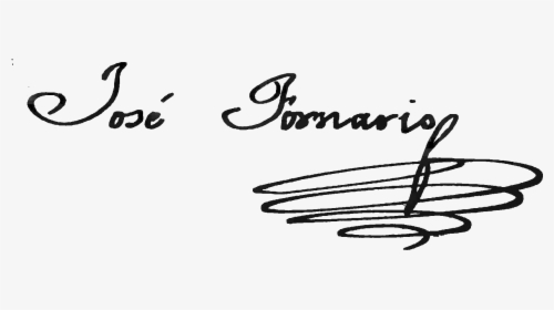 Firma De José Fornaris - Calligraphy, HD Png Download, Free Download