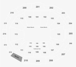 Mccamish Pavilion Seating Chart Compass, HD Png Download, Free Download