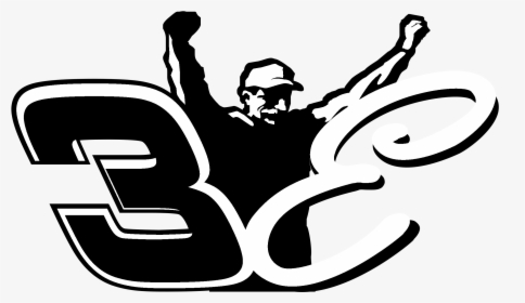 Dale Earnhardt Legacy Logo Black And White - Dale Earnhardt Legacy Decal, HD Png Download, Free Download