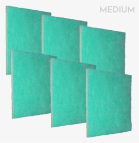 6 Pack Of Green Screen Air Filters Are Pre-cut To Size - Paper, HD Png Download, Free Download