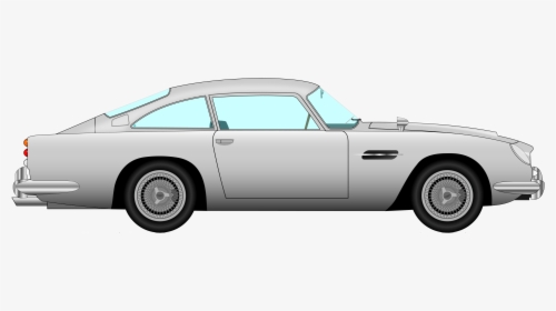James Bond Clipart Spectre - Cartoon James Bond Car, HD Png Download, Free Download