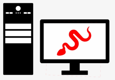 Snake Ransomware Icon - Graphic Design, HD Png Download, Free Download