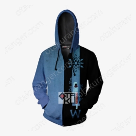 Rwby Weiss The Atlesian Knightmare Symbol Zip Up Hoodie - Big Bang Theory, HD Png Download, Free Download