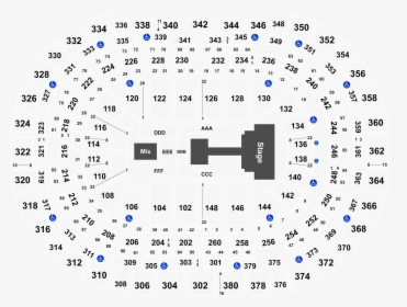 Pepsi Center Section 116 Row 1, HD Png Download, Free Download