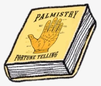 #palmistry #psychic #book #mystical #spellbook #freetoedit - Label, HD Png Download, Free Download