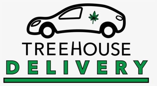 Delivery Logo Treehouse Clear - City Car, HD Png Download, Free Download