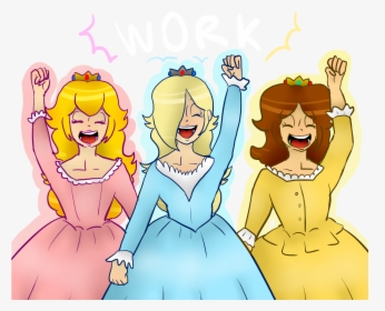 The Schuyler Sisters  a Crossover Of Hamilton And Mario - Cartoon, HD Png Download, Free Download
