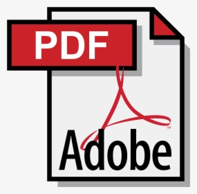 Adobe Pdf Logo Png Transparent - Pdf Logo, Png Download, Free Download
