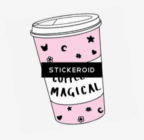 Coffee Is Magical , Png Download - Stickers Tumblr Of Coffe Png, Transparent Png, Free Download