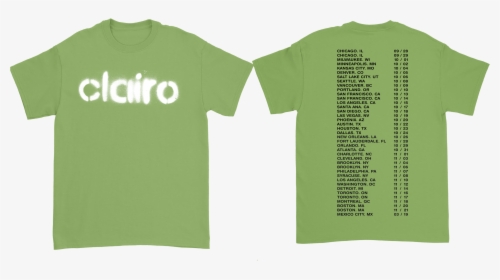 Clairo Green Tee, HD Png Download, Free Download