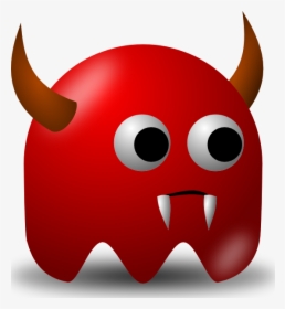 Pcman Game Baddie Devil Svg Clip Arts - Devil Clip Art, HD Png Download, Free Download