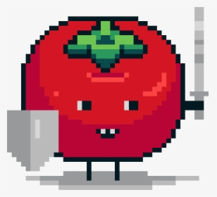 #pixelart #tomato #knight #sword - Evil Eye Pixel Art, HD Png Download, Free Download