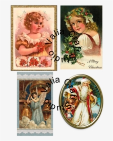 Vintage Christmas Ephemera Digital Printable - Vintage Clothing, HD Png Download, Free Download
