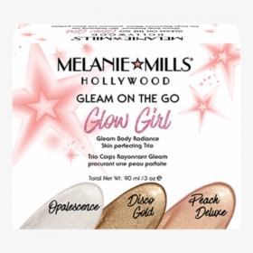 Melanie Mills Gleam On The Go- Glow Girl Radiance Trio - Star, HD Png Download, Free Download