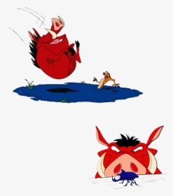 Timon And Pumbaa Characters - Timon And Pumbaa 4k, HD Png Download, Free Download