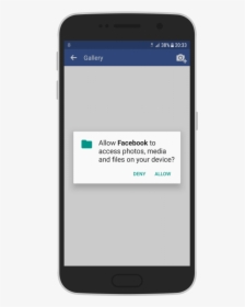 Facebook Live Audio On Android Allow Access To Media - Login With Facebook Ui, HD Png Download, Free Download