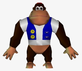 Download Zip Archive - Chunky Kong Model, HD Png Download, Free Download