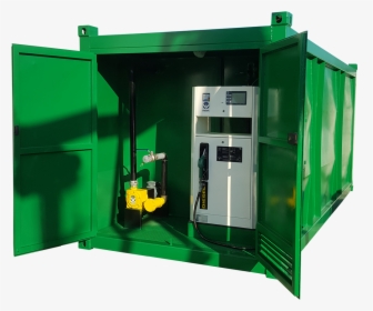 20ft Mobile Station Single Tank - Container Fuel Station, HD Png Download, Free Download