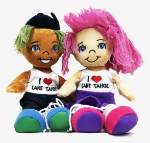 Souvenir Plush Alex & Tiff, I Love Lake Tahoe Learning - Stuffed Toy, HD Png Download, Free Download