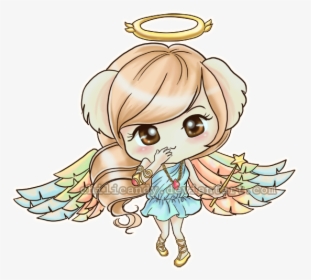 Godly Angels Png - Angel Anime Chibi Png, Transparent Png, Free Download