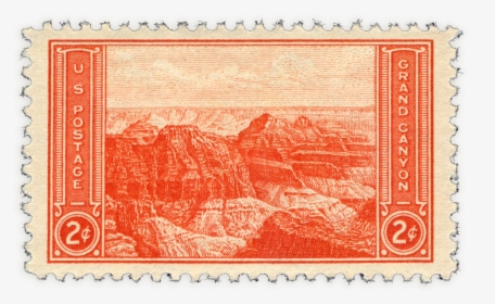 Grand Canyon On Stamps, HD Png Download, Free Download