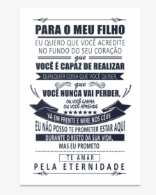 Poster Meu Filho De Pantofelna - Poster, HD Png Download, Free Download