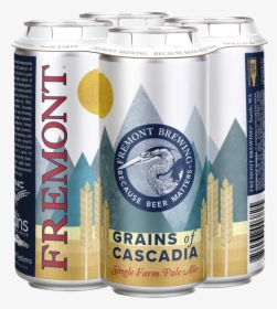Grains Of Cascadia 4-pack 16oz Cans - Caffeinated Drink, HD Png Download, Free Download