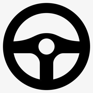 Driver Vector Steering Wheel - Steering Wheel Icon Png, Transparent Png, Free Download