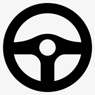 Driver Vector Steering Wheel - Steering Wheel Icon Png, Transparent Png, Free Download