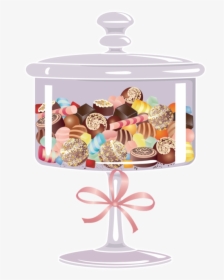 Clipart Apple Jars Png Freeuse Library Tubes Chocolats - Candy Chocolaate Jar Clipart, Transparent Png, Free Download