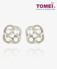 Tomei 375 White Gold "swirl Of Love“ Diamond Pendant - Tomei Jade Pendant, HD Png Download, Free Download