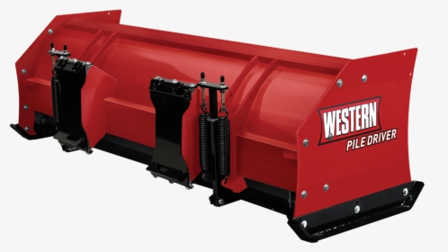 Western® Snowplow, - Western Pile Driver, HD Png Download, Free Download