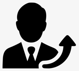 Increase Man Profit Growth Success Chart - Person Icon Transparent Background, HD Png Download, Free Download
