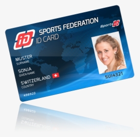 Sports-id Card - Wkf Id Card, HD Png Download, Free Download