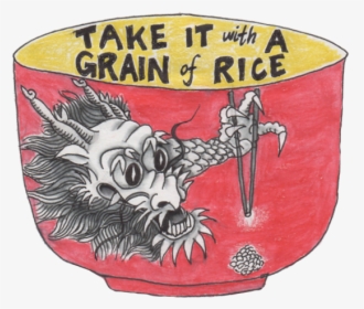 Take It With A Grain Of Rice - Bull, HD Png Download, Free Download