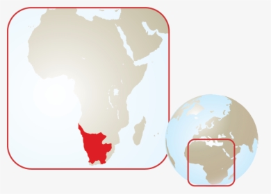 Ostrich Origin Map, HD Png Download, Free Download