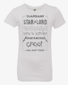 Guardians Galaxy Tour Grunge Girls Premium T-shirt - Active Shirt, HD Png Download, Free Download